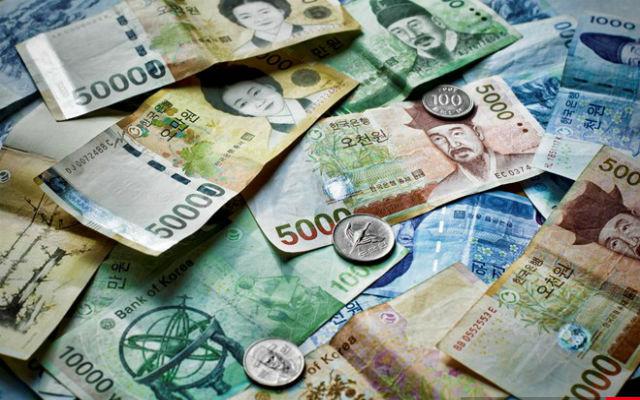 tiền tệ khi du lịch Hàn Quốc