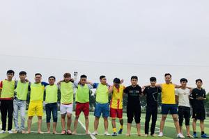 Giao hữu bóng đá tại Hoàng Mai của học viên Korea Link