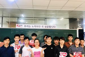 Khai giảng lớp luyện thi tiếng Hàn XKLĐ dành cho lao động mới và lao động tái cử