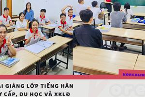 Khai giảng lớp tiếng Hàn xuất khẩu lao động, du học, giao tiếp tại Nghệ An | Học tiếng Hàn tại Vinh