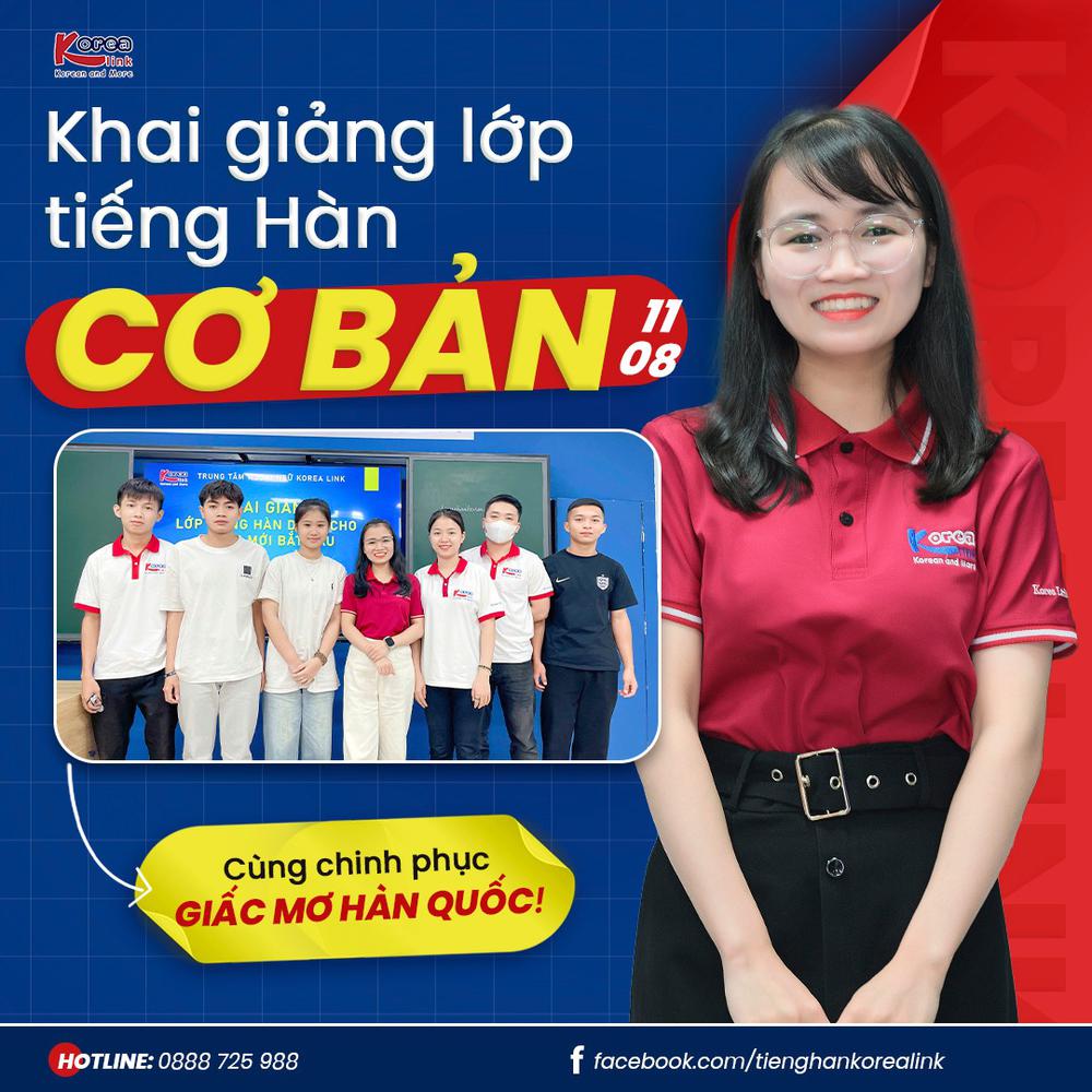 Chạm tay vào ước mơ Hàn Quốc – Bắt đầu từ một lớp học tại Korea Link
