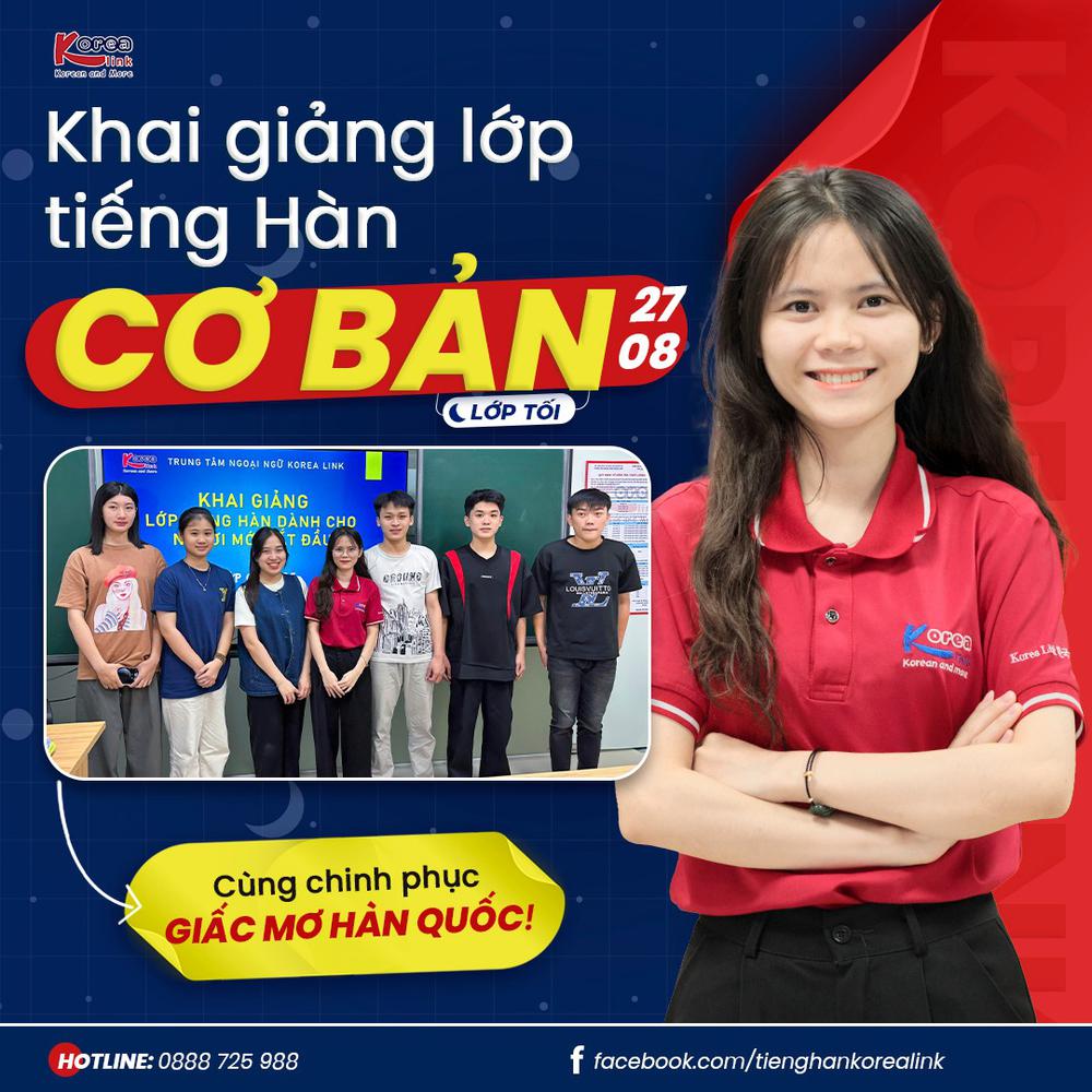 MỘT NGÀY HỌC TIẾNG HÀN – MỘT BƯỚC GẦN HƠN VỚI TƯƠNG LAI CÙNG KOREA LINK