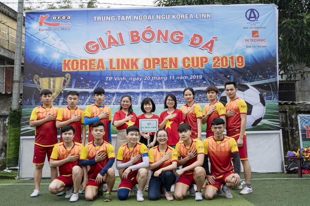 Hừng hực khí thế giải bóng đá Korea Link Open Cup 2019 | Chào mừng ngày Nhà giáo Việt Nam 20-11