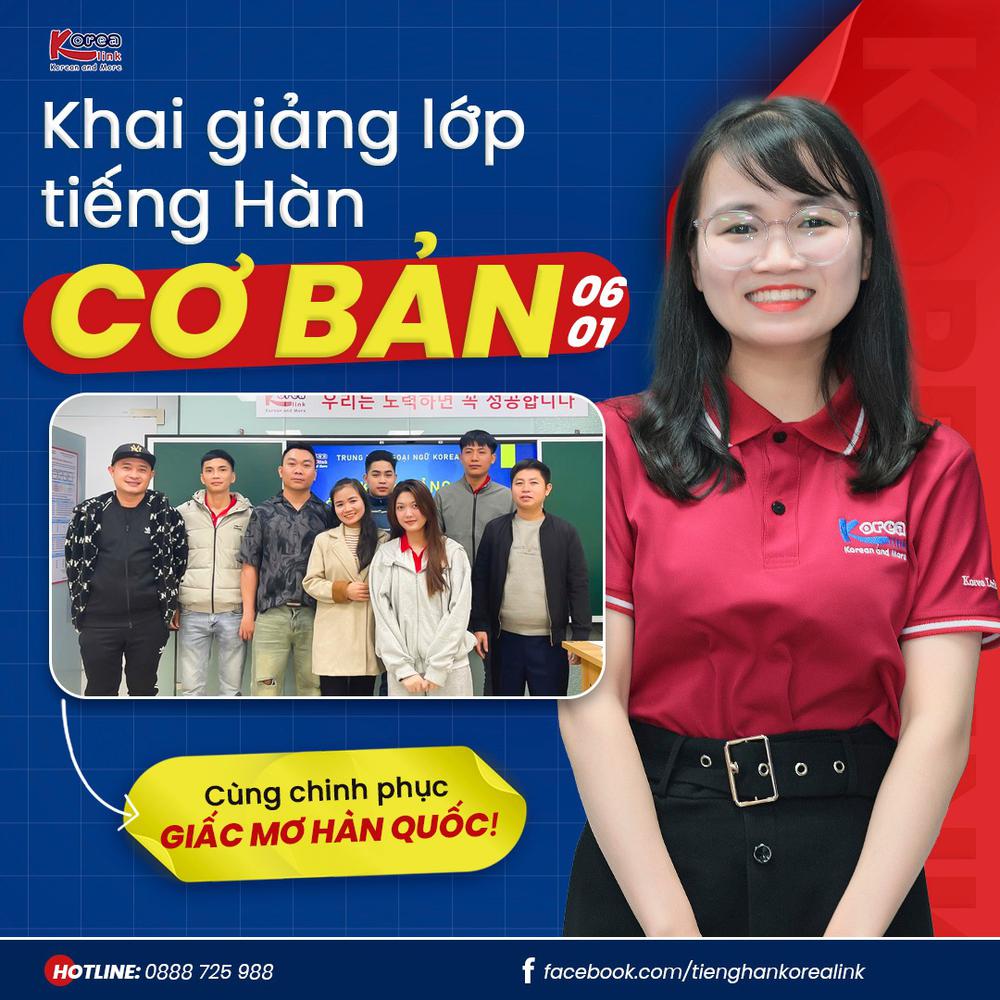 Korea Link mở đầu năm 2026 với lớp tiếng Hàn mới