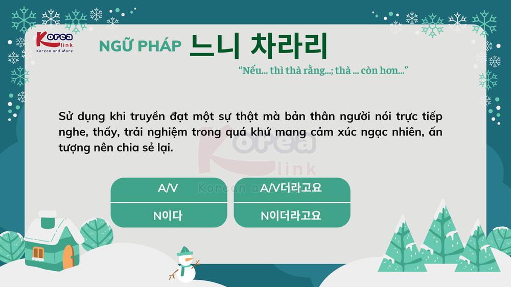 Ngữ pháp 130: 더라고(요)