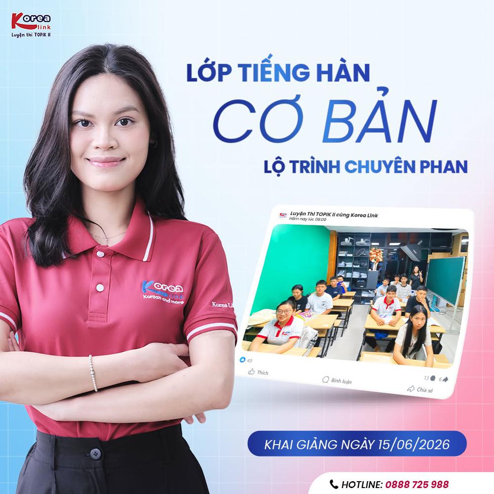 Khai Giảng Lớp Tiếng Hàn THPT – Lộ Trình Chuyên Hàn Phan Bội Châu