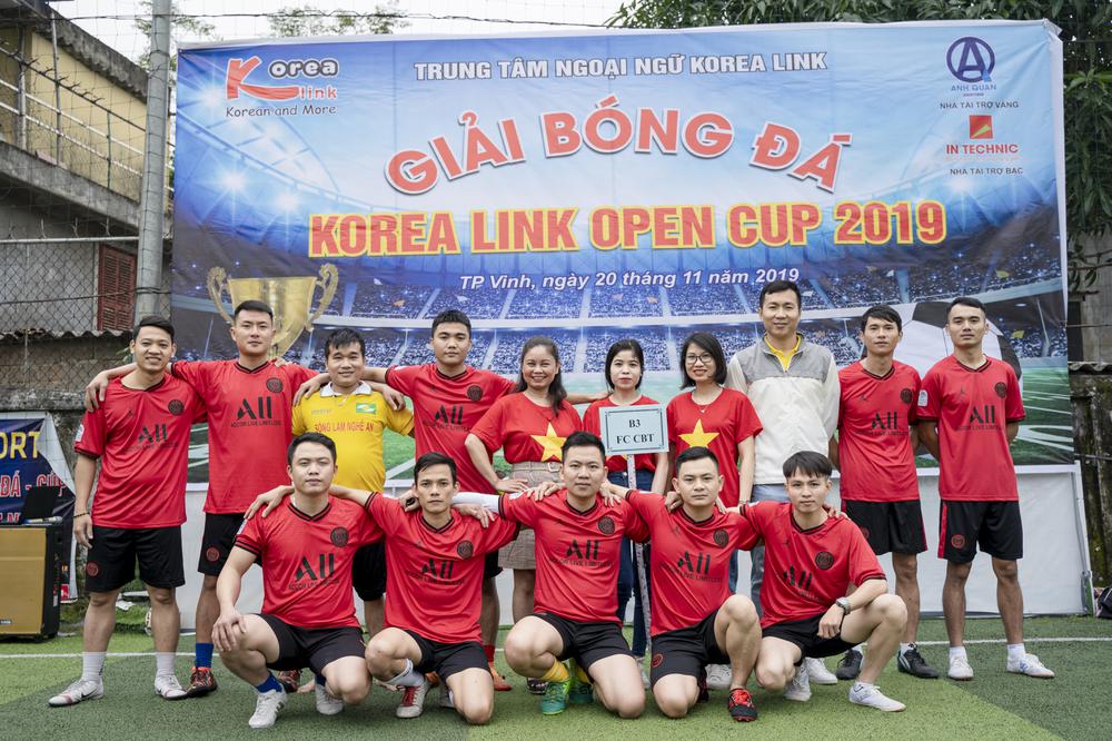 Hừng hực khí thế giải bóng đá Korea Link Open Cup 2019 | Chào mừng ngày Nhà giáo Việt Nam 20-11