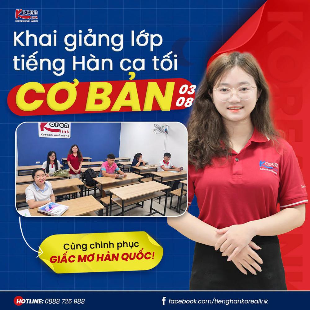 Tiếng Hàn Tại Nghệ An: Lớp Tối 03/08 Chính Thức Khởi Động