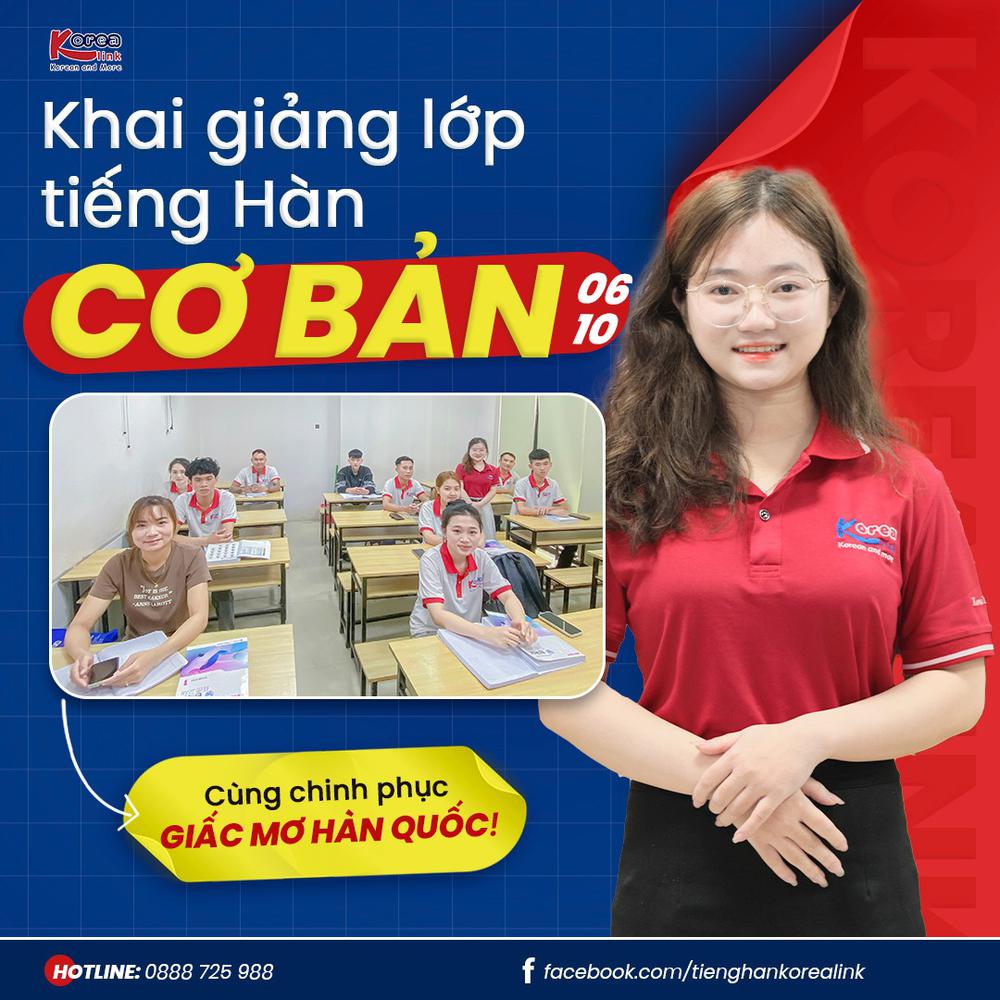Khai giảng khóa học tiếng Hàn cơ bản tại Nghệ An