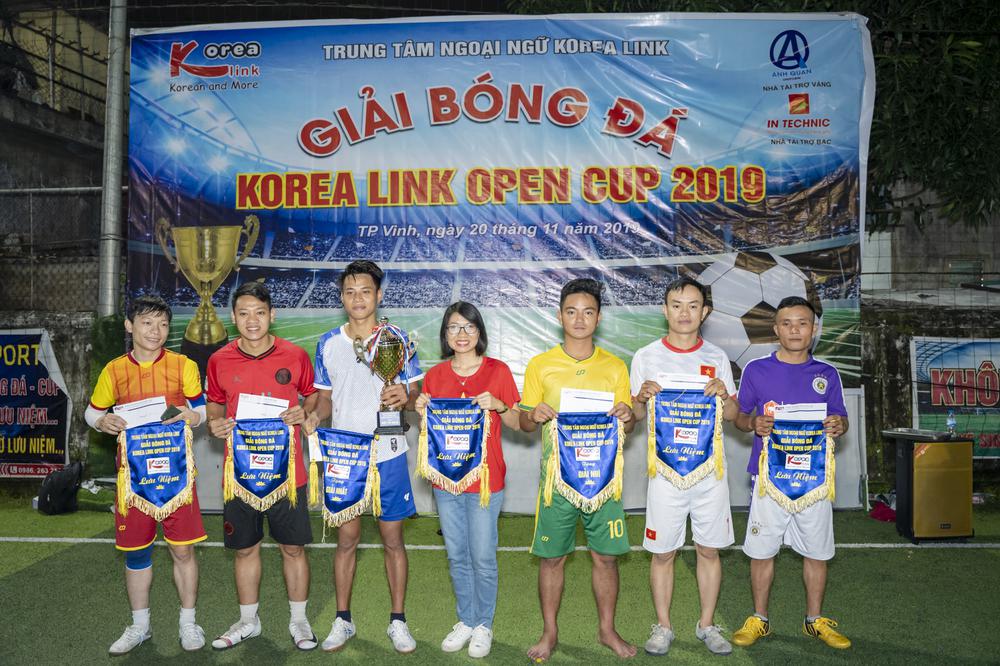 Hừng hực khí thế giải bóng đá Korea Link Open Cup 2019 | Chào mừng ngày Nhà giáo Việt Nam 20-11