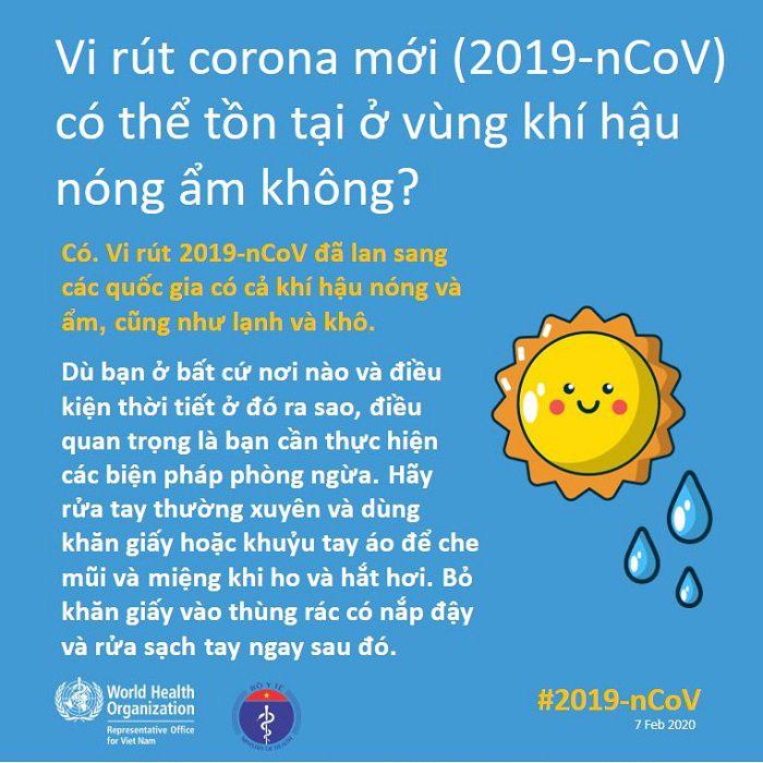 Một vài thông tin hữu ích phòng ngừa hiệu quả Virus Corona (2019-nCoV)