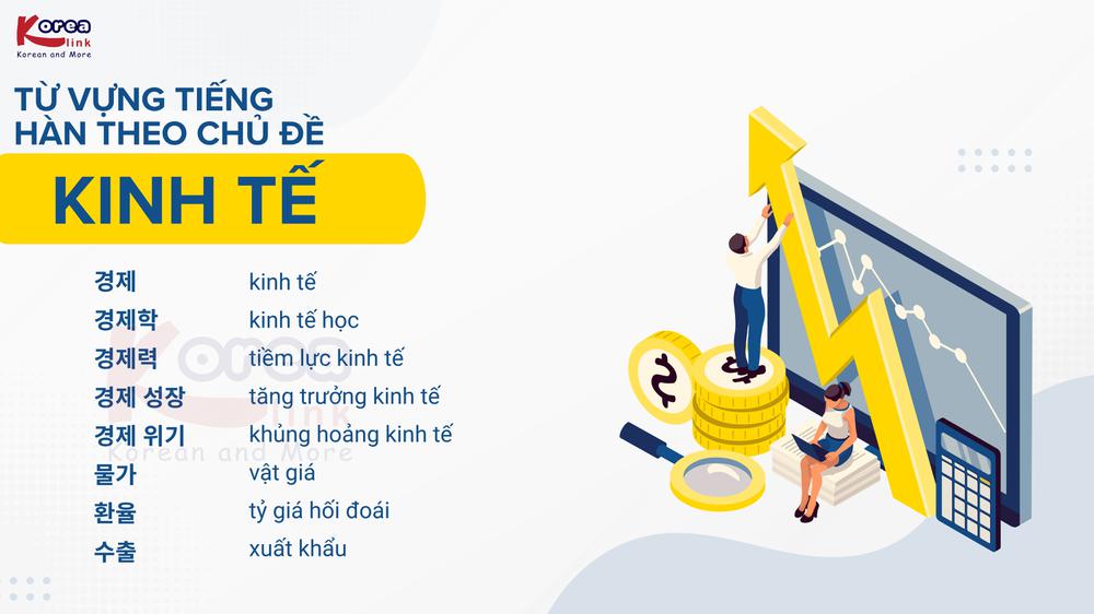 Từ vựng tiếng hàn theo chủ đề: kinh tế (phần 2)