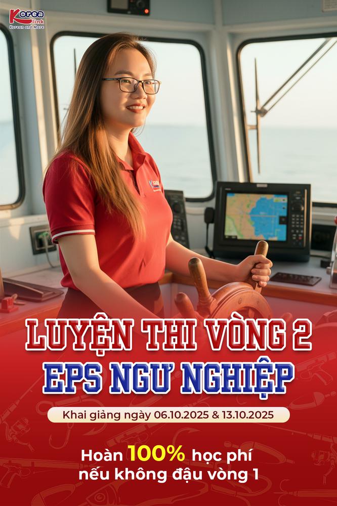 Khai giảng lớp Vòng 2 Ngành Ngư nghiệp – Cơ hội sang Hàn Quốc cùng Korea Link