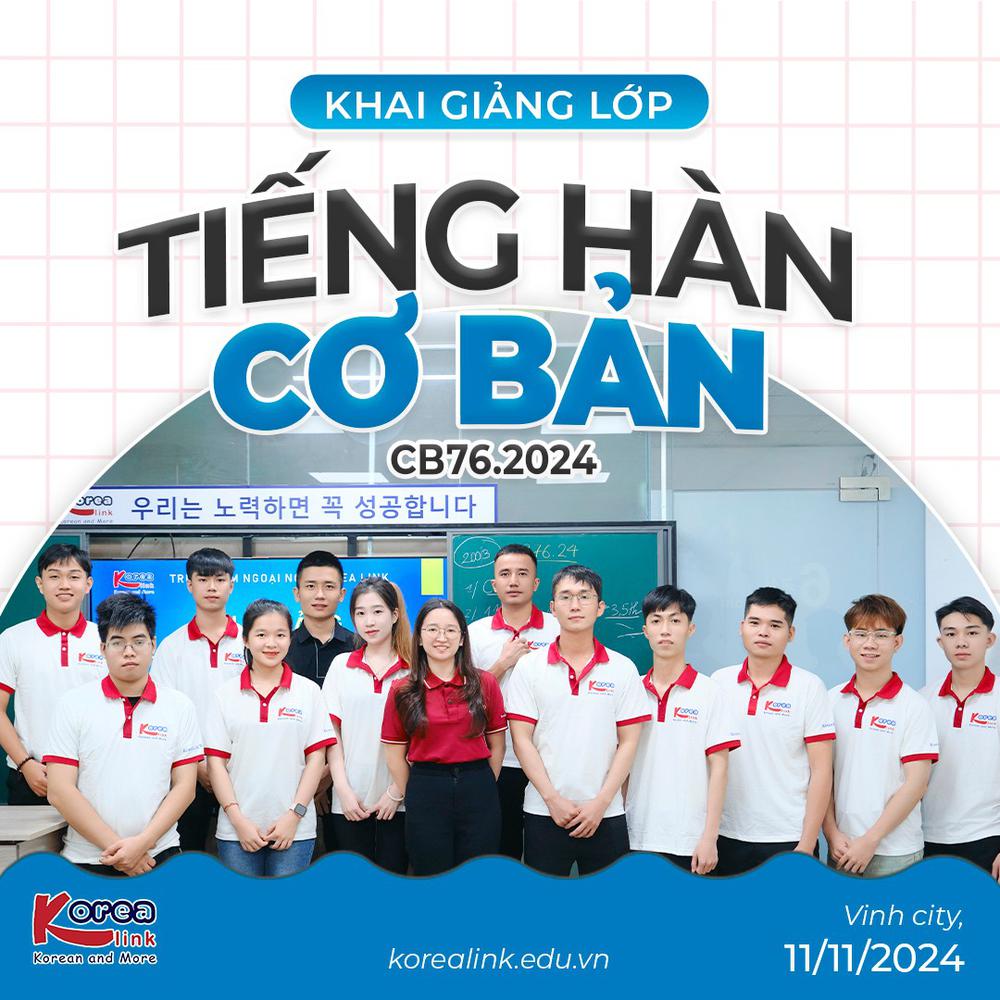 Khai giảng khóa học tiếng Hàn xuất khẩu lao động| Học tiếng Hàn tại Nghệ An