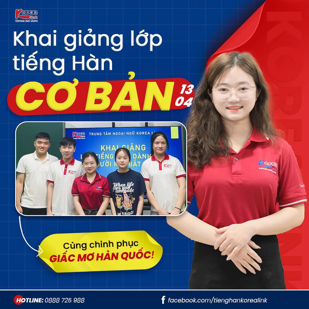 Khai giảng lớp tiếng Hàn dành cho người mới| Học tiếng Hàn tại Nghệ An