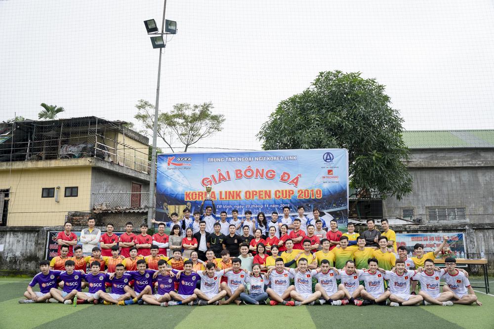 Hừng hực khí thế giải bóng đá Korea Link Open Cup 2019 | Chào mừng ngày Nhà giáo Việt Nam 20-11