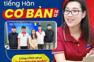 Khai giảng khóa học tiếng Hàn buổi tối tại Korea Link| Học tiếng Hàn tại Nghệ An