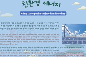 Thông tin văn hoá giáo trình EPS - TOPIK 2025 bài 40: 친환경 에너지