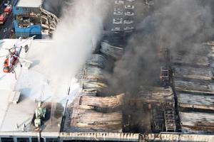 Cháy lớn ở nhà máy phụ tùng ôtô, 10 người chết