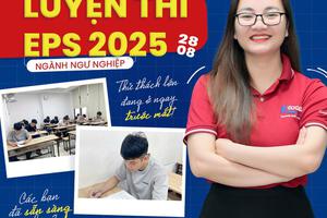 BỨT PHÁ CÙNG KHÓA LUYỆN THI TIẾNG HÀN EPS NGÀNH NGƯ NGHIỆP