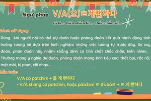 Ngữ pháp 153: V/A(으)ㄹ 게 뻔하다