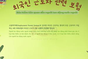 Thông tin văn hoá giáo trình EPS - TOPIK 2025 bài 60: 외국인 근로자 관련 보험