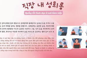 Thông tin văn hoá giáo trình EPS - TOPIK 2025 bài 34: 직장 내 성희롱