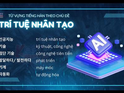 Từ vựng tiếng hàn theo chủ đề: Trí tuệ nhân tạo
