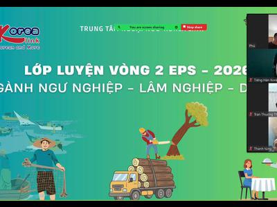 EPS Vòng 2 Ngành Ngư – Lâm – Dịch Vụ Chính Thức Khai...
