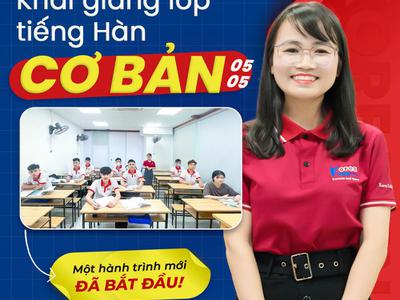 Khởi động mùa hè với khoá học tiếng Hàn Xuất khẩu...