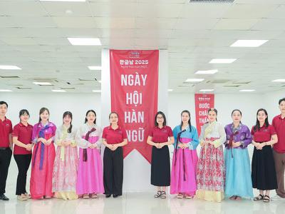 Ngày hội Hàn Ngữ Korea Link 2025 rực rỡ sắc màu
