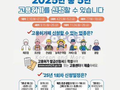 KẾ HOẠCH CẤP PHÉP LAO ĐỘNG LẦN 5 NĂM 2025