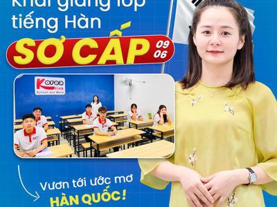 KHAI GIẢNG KHOÁ TIẾNG HÀN THÁNG 6 CHO NGƯỜI MỚI BẮT...