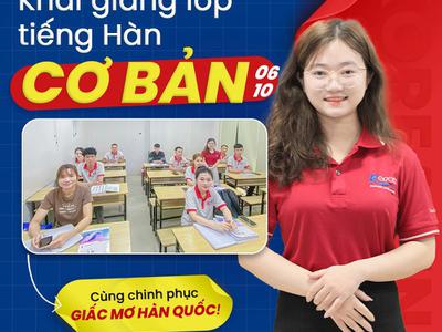 Khai giảng khóa học tiếng Hàn cơ bản tại Nghệ An