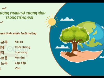 Từ tượng thanh và tượng hình trong tiếng Hàn