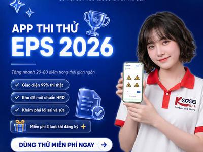 Phần Mềm Thi Thử EPS 2026 Chuẩn Giao Diện Thi Thật